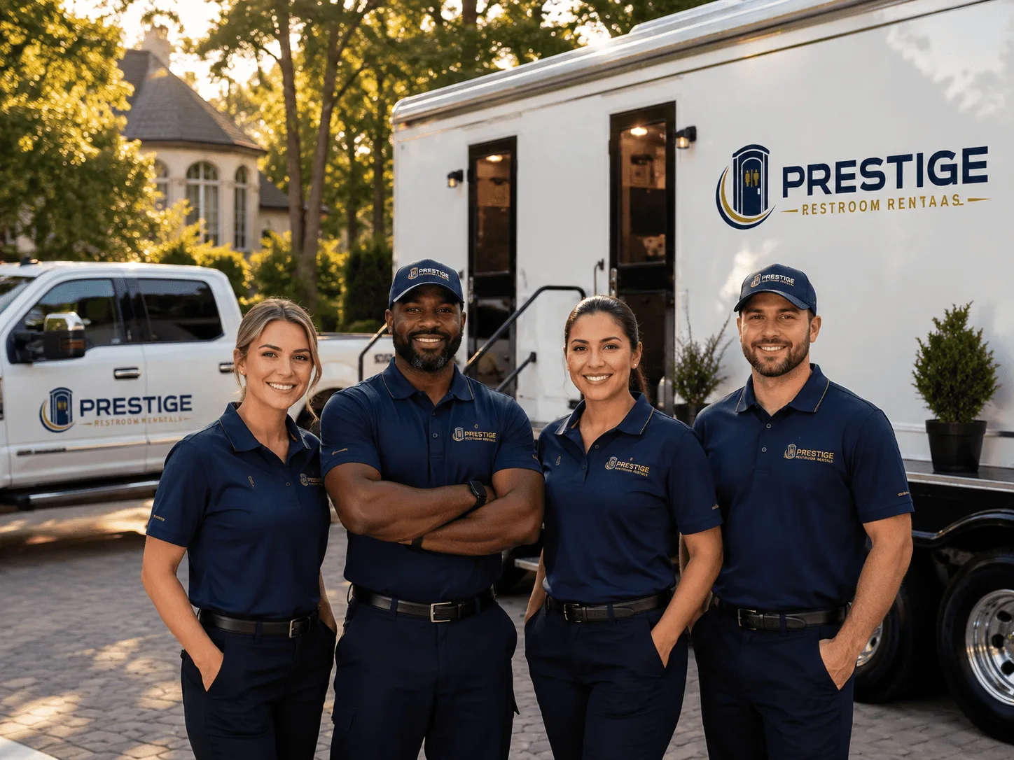 Trusted Luxury Portable Restrooms company in Brocket, ND